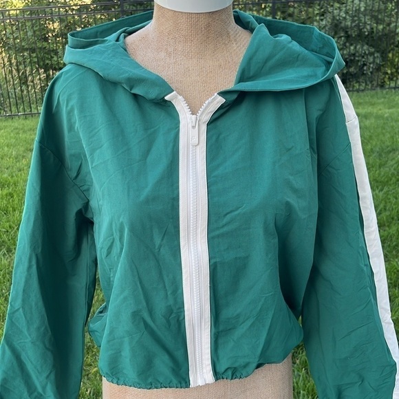 NEW! Prince Pickleball Women's Woven Zip-Front Hooded Jacket - Picture 5 of 5